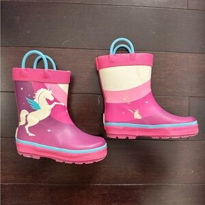Toddler Girls Kamik rain boots